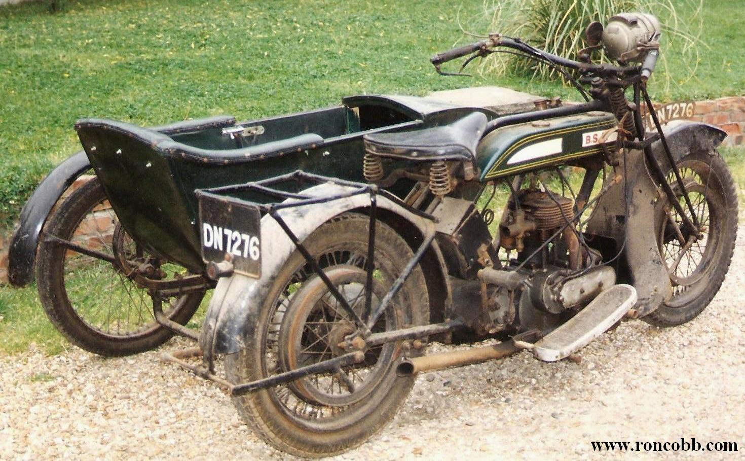 1923 BSA sidecar outfit