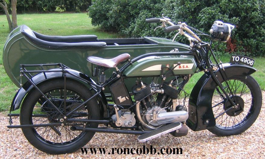 1927 BSA G14 1000cc V twin