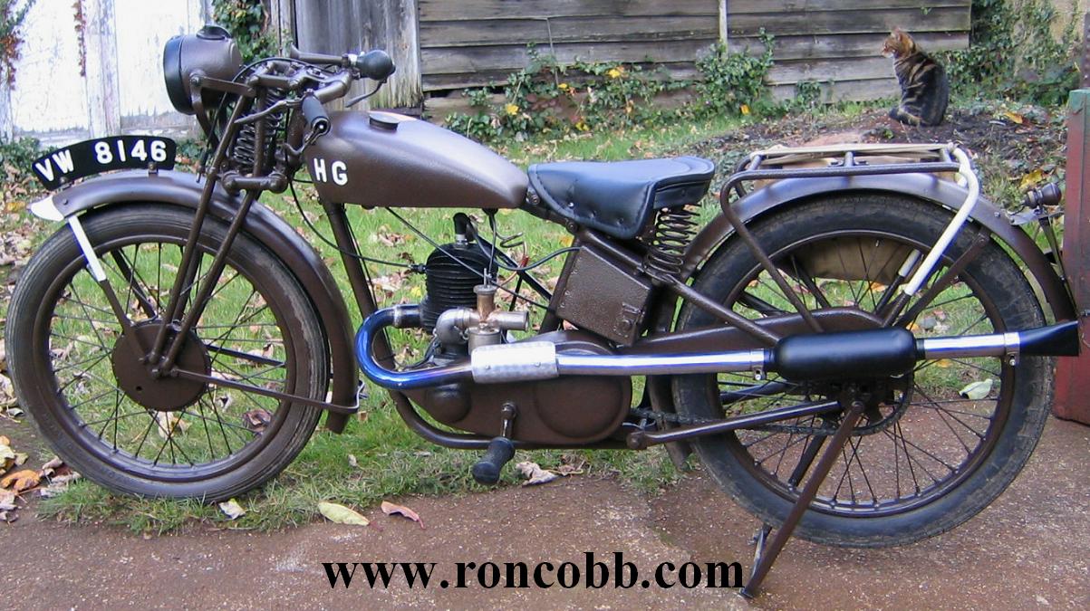 1933 Wolf otorcycle